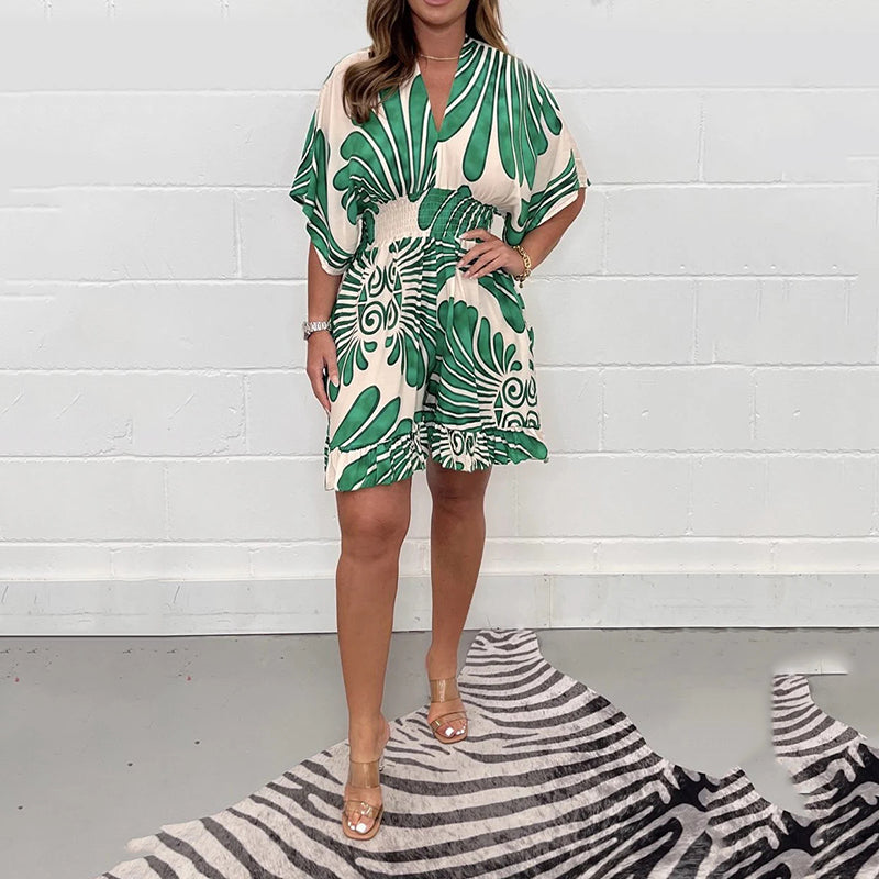 Amani - Casual jumpsuit voor dames met print