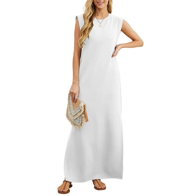 Soline - Mouwloze maxidress voor vrouwen