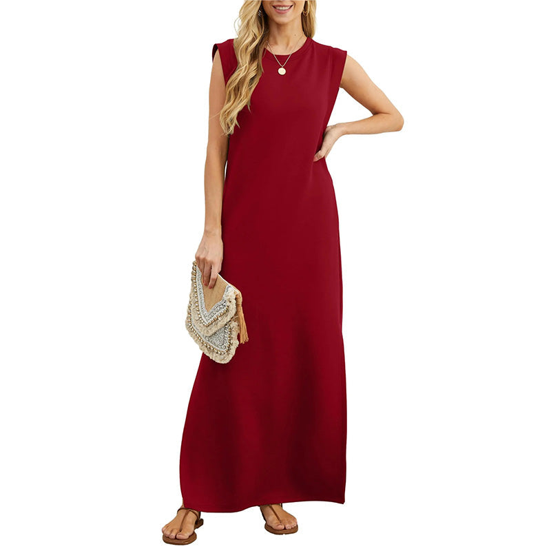 Soline - Mouwloze maxidress voor vrouwen