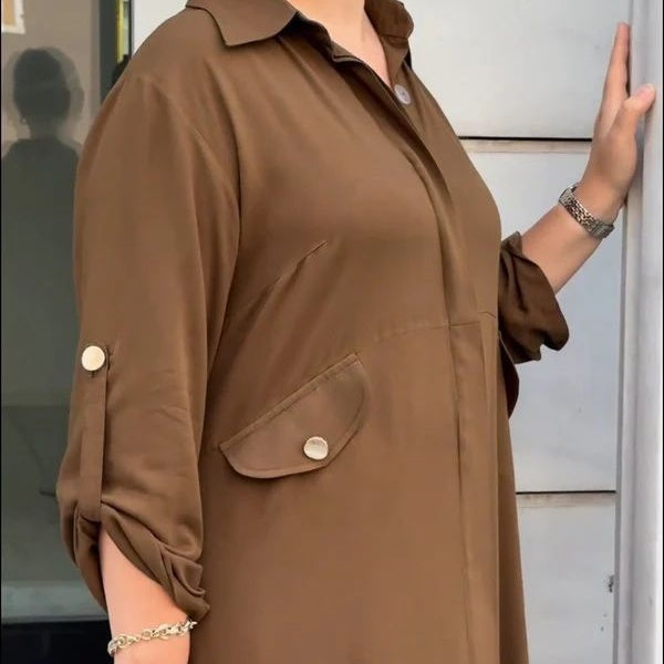 Danae - Effen casual 2-delige damesset