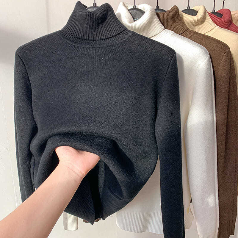 Clementine - Turtleneck Trui Elegantie en Warmte voor de Winter