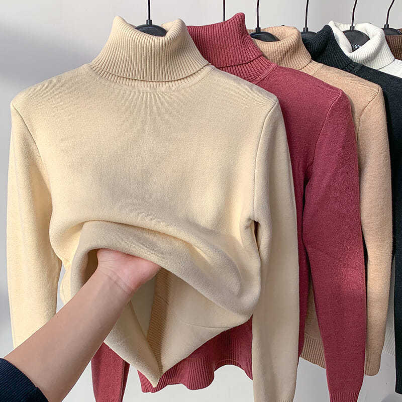 Clementine - Turtleneck Trui Elegantie en Warmte voor de Winter