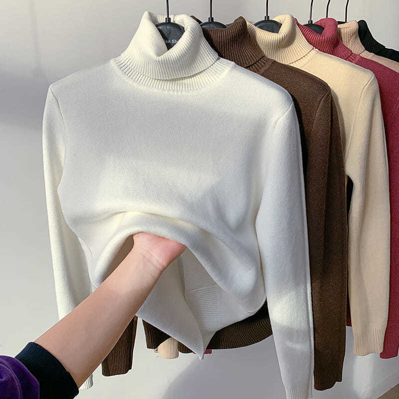 Clementine - Turtleneck Trui Elegantie en Warmte voor de Winter