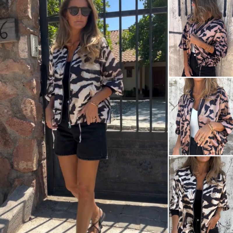 Hermione - Prachtig jasje met zebraprint