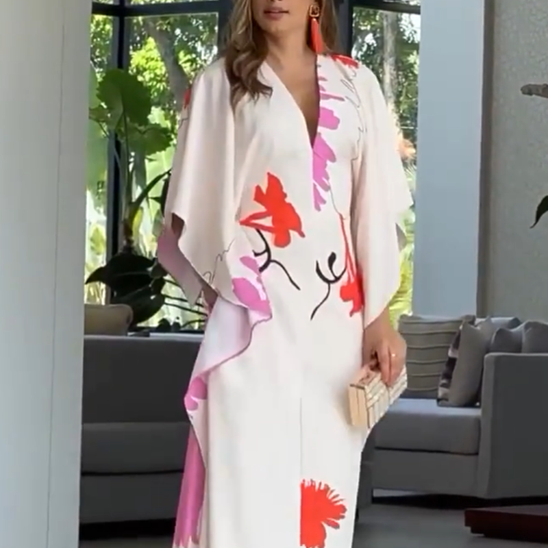 Séverine - Gebloemde jumpsuit voor dames