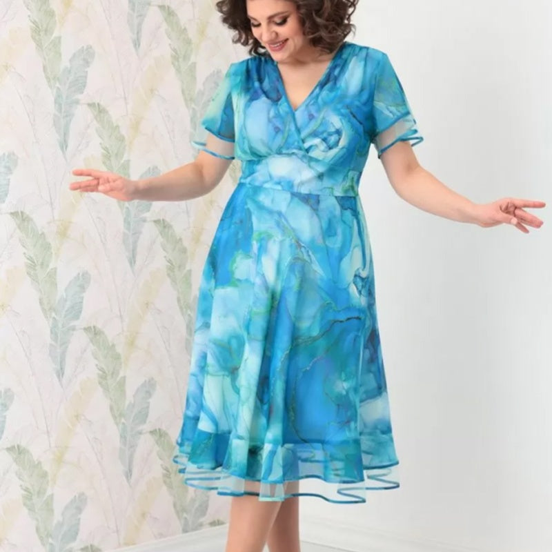 Dana - Luchtige midi-jurk voor dames