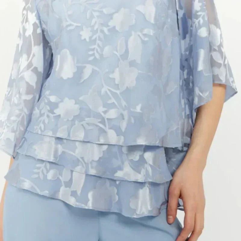 Nila – Elegante Chiffon Set