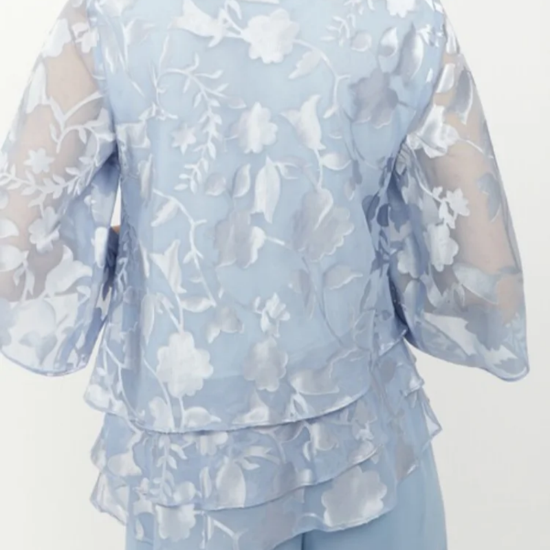 Nila – Elegante Chiffon Set