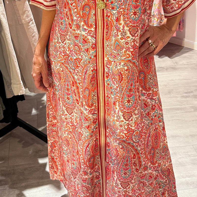 Naelina - Comfortabele damesjurk met casual print