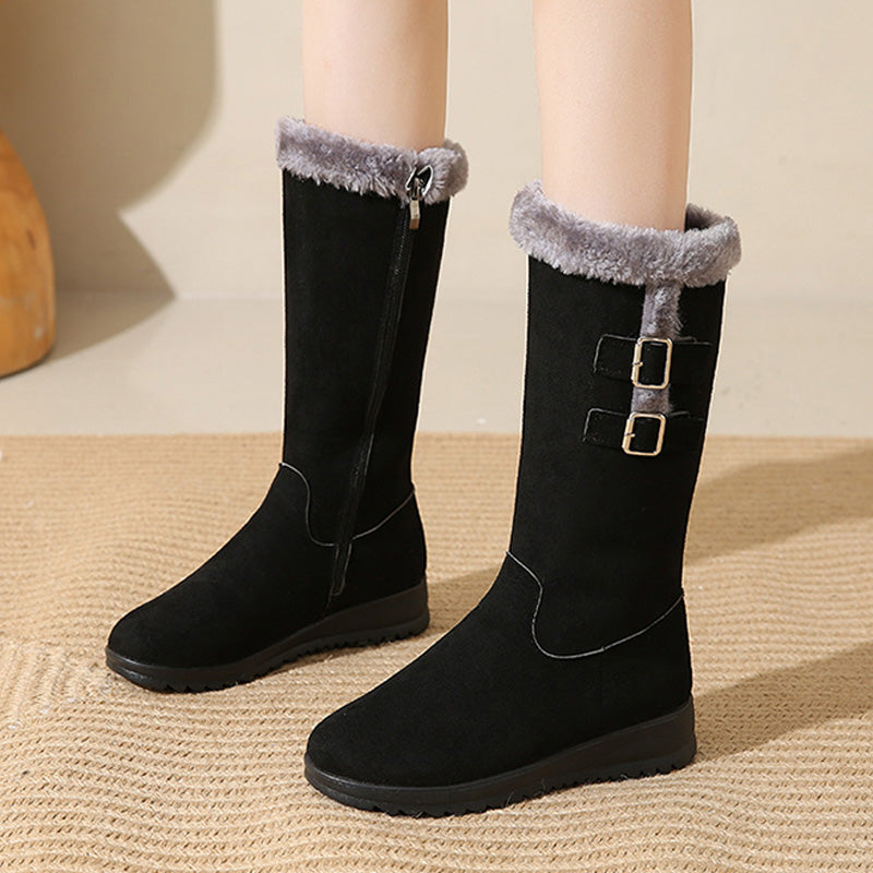 Marilysse - Dames Sneeuwlaarzen Halverwege de Kuit Warmte & Elegantie