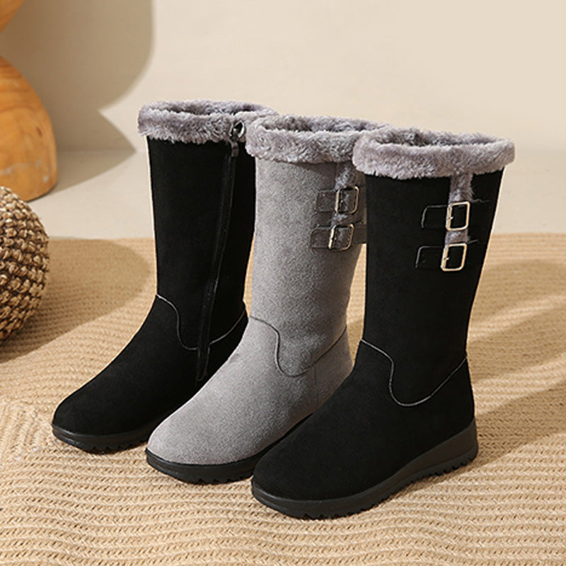 Marilysse - Dames Sneeuwlaarzen Halverwege de Kuit Warmte & Elegantie