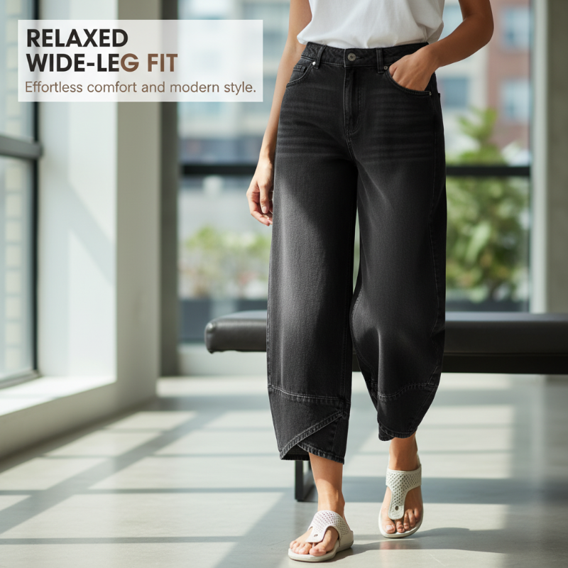 Havina - Moderne Cropped Jeans voor Dames