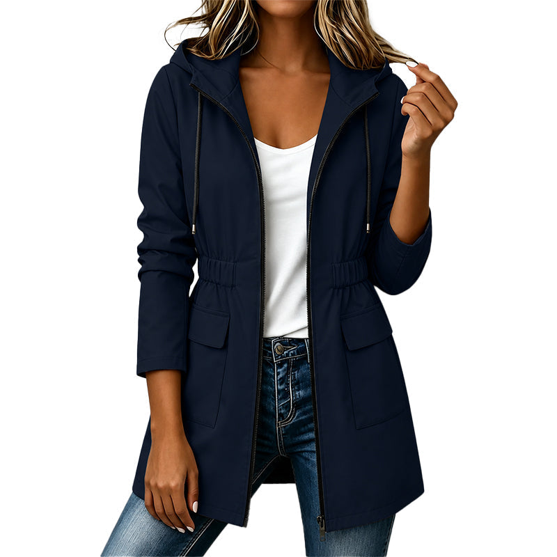 Klaartje - Dames waterdichte hoodie voor de stad en buiten