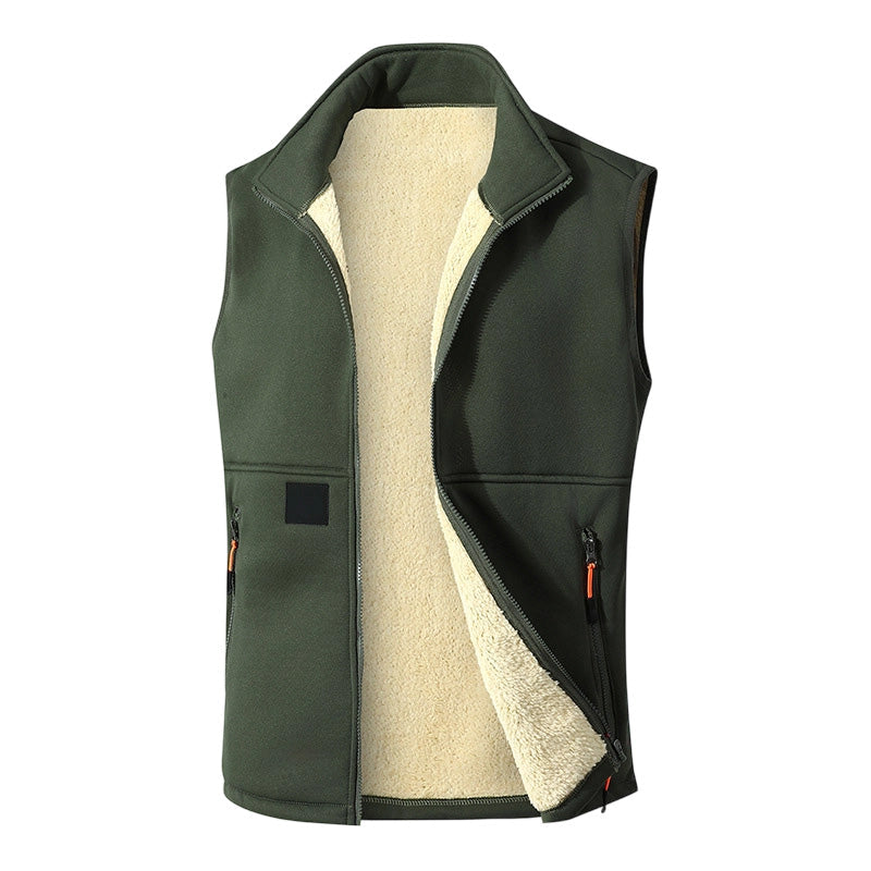 Ninette - Dames gilet met rits, gevoerd met pluche