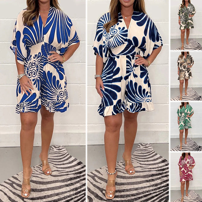 Amani - Casual jumpsuit voor dames met print