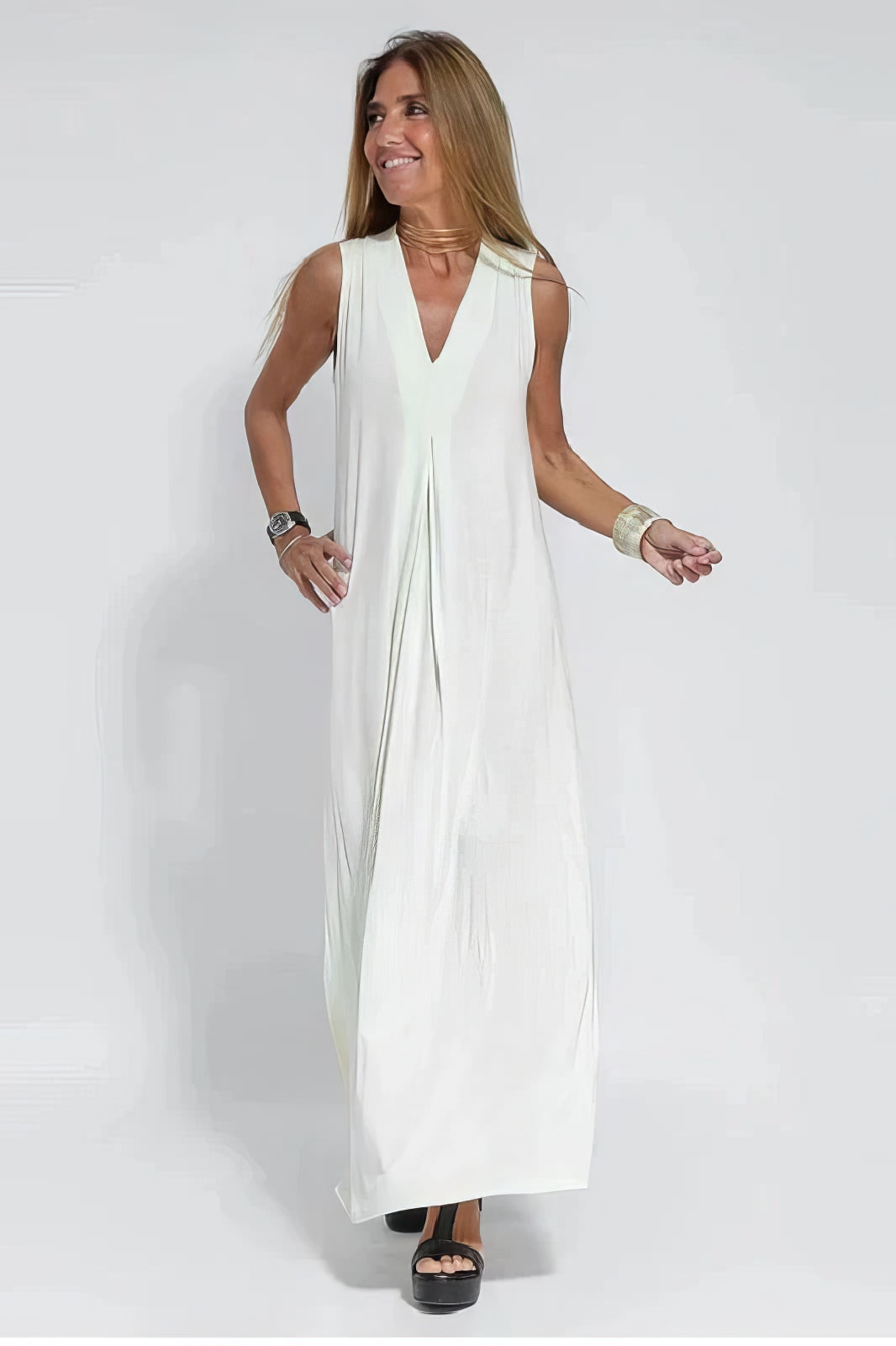 Katriel - Elegante jurk met een verhogende snit